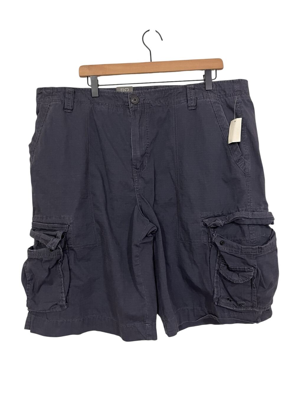 Aeropostale Mens Navy Blue Cargo 100% Cotton Shorts Size 40 NWT